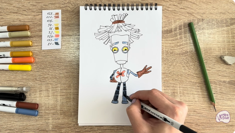 Рисуем Баквит из "Герои Энвелла"