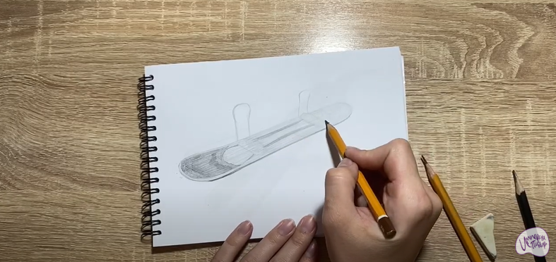 Рисуем Сноуборд