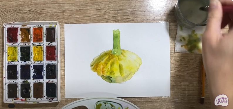 Рисуем Патиссон