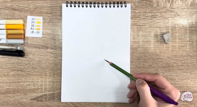 Рисуем Кукурузные палочки