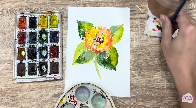 Рисуем Лантана