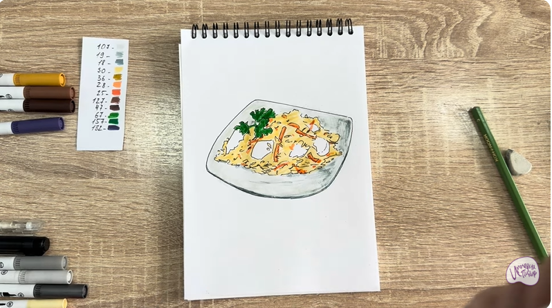 Рисуем Плов