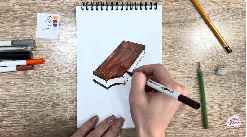 Рисуем Молочный ломтик