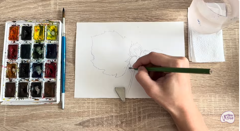 Рисуем Лещина