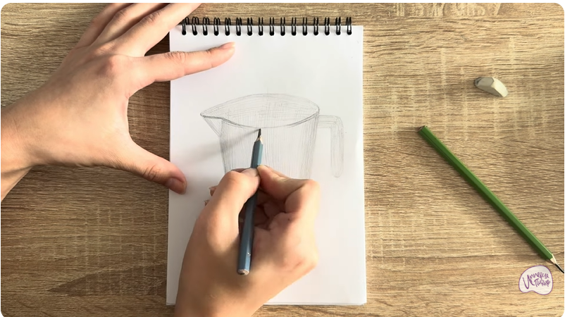 Рисуем Мерный стакан