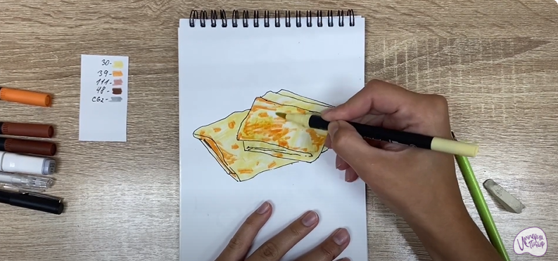 Рисуем Лаваш