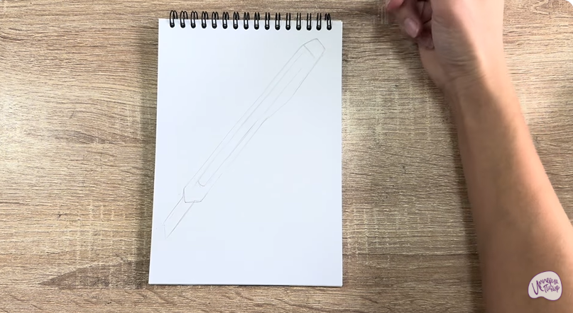 Рисуем Канцелярский нож