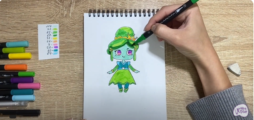 Рисуем Флора из "Семь Королевств"