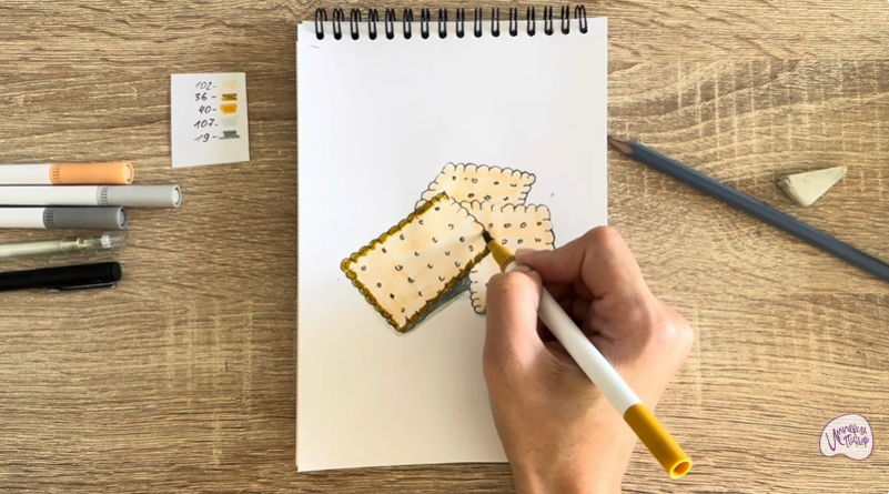 Рисуем Галеты