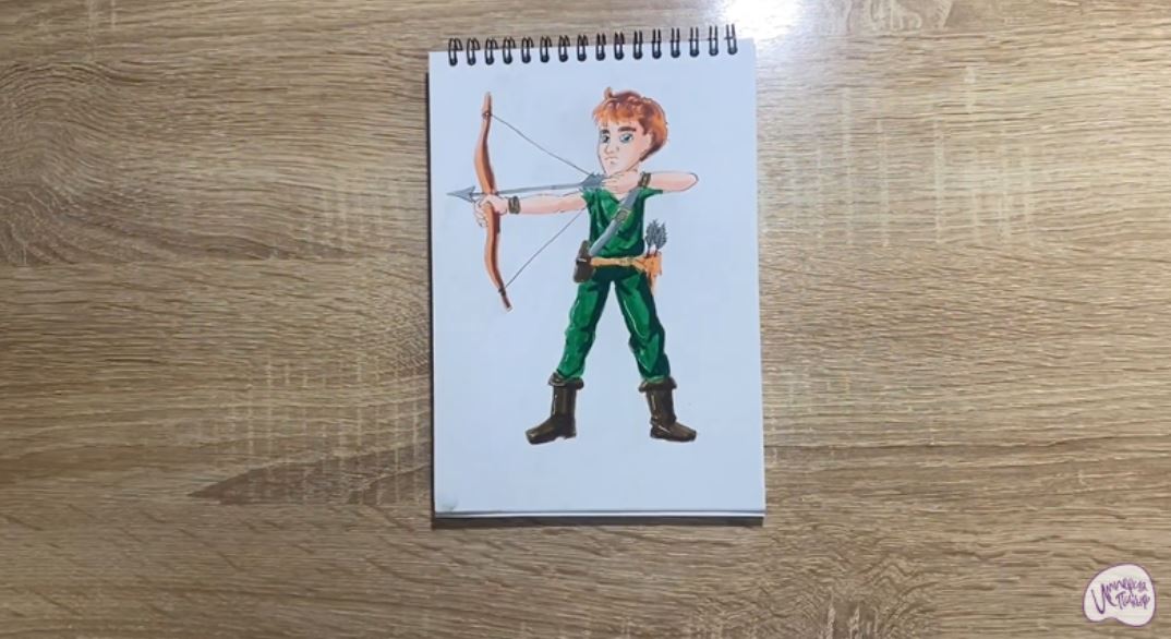 Рисуем Лучник