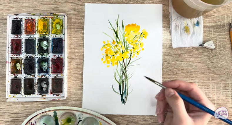 Рисуем Бессмертник