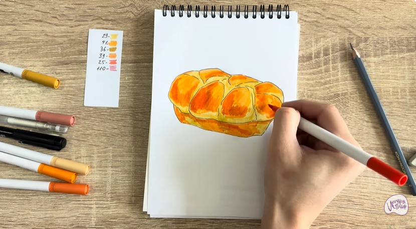 Рисуем Бриошь