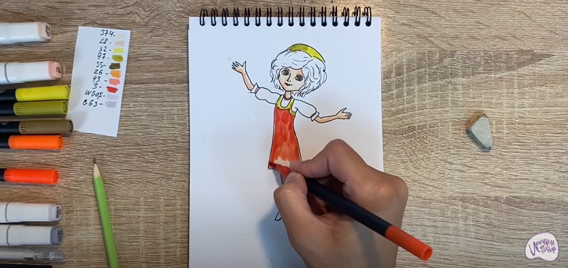 Рисуем Варя из "Царевны"
