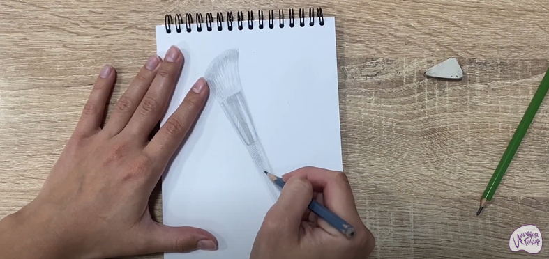 Рисуем Кисть для румян