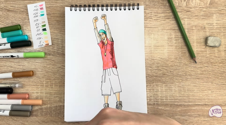 Рисуем Фред из "Город героев"