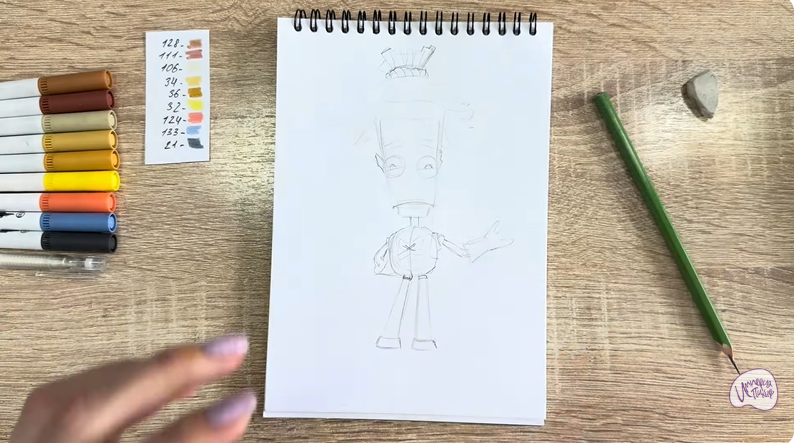 Рисуем Баквит из "Герои Энвелла"