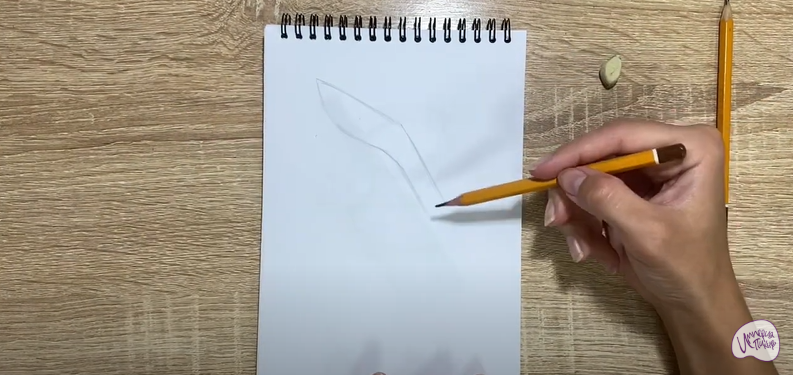 Рисуем Нож "Кукри"