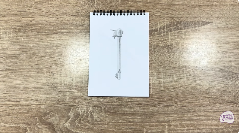 Рисуем Колонка водоразборная