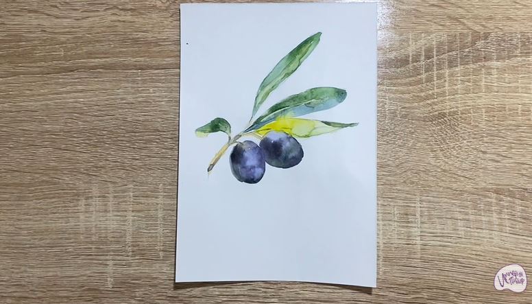 Рисуем Маслины