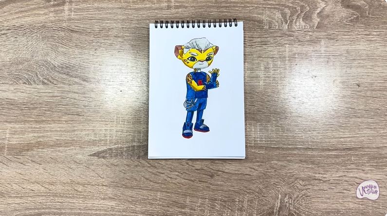 Рисуем Стар Нави из "Джи-Джи Бонд"