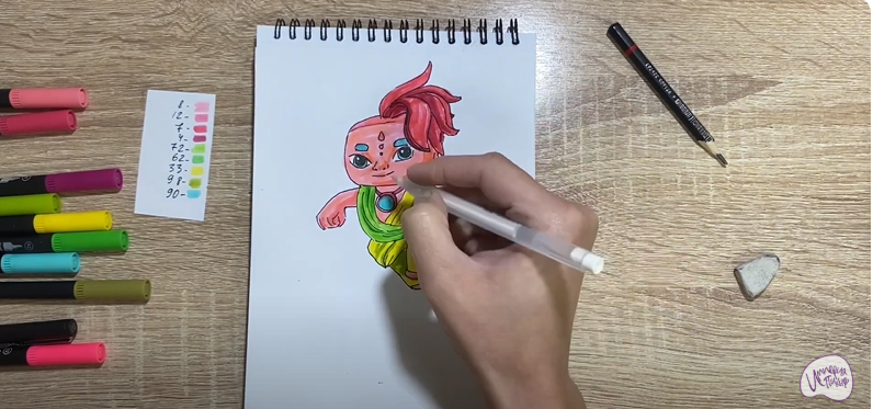 Рисуем Лоти из "Команда Флоры"