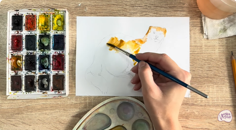 Рисуем Колонок