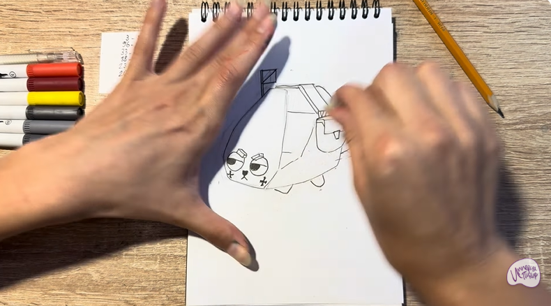 Рисуем Коул из "Мир Денди"