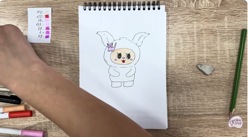 Рисуем Йокими