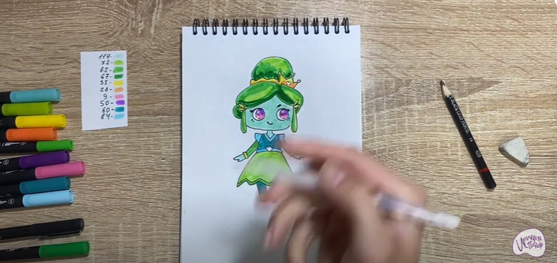 Рисуем Флора из "Семь Королевств"