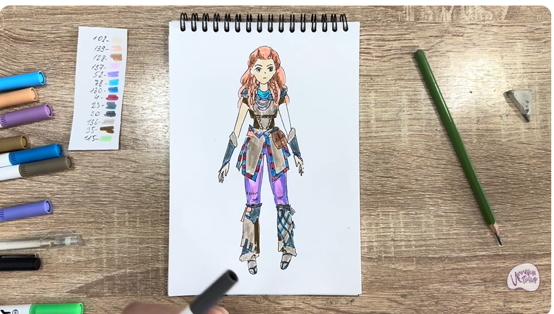 Рисуем Элой