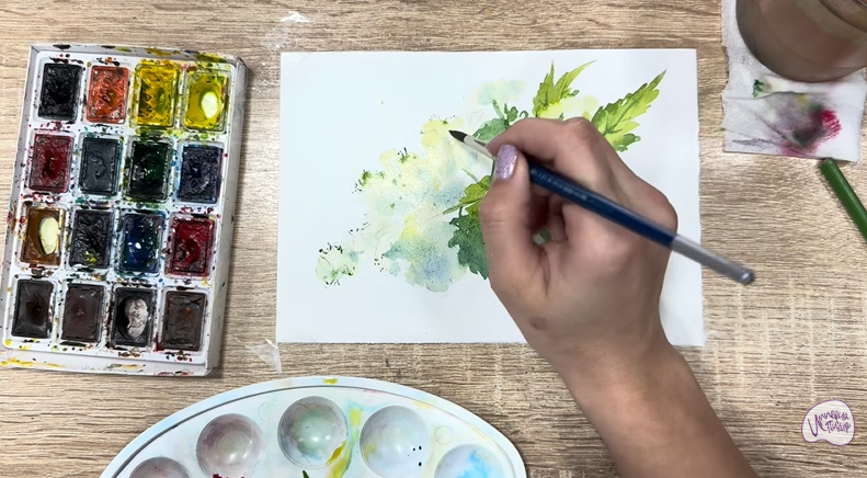 Рисуем Таволга