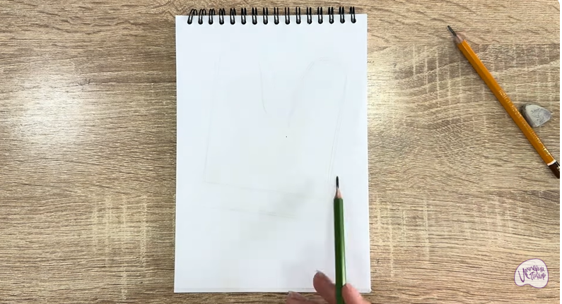 Рисуем Подставка для книг