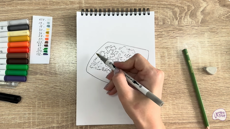 Рисуем Плов