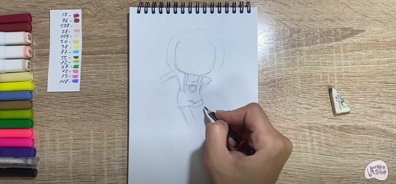 Рисуем Флора из "Команда Флоры"