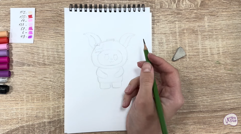 Рисуем Йокими