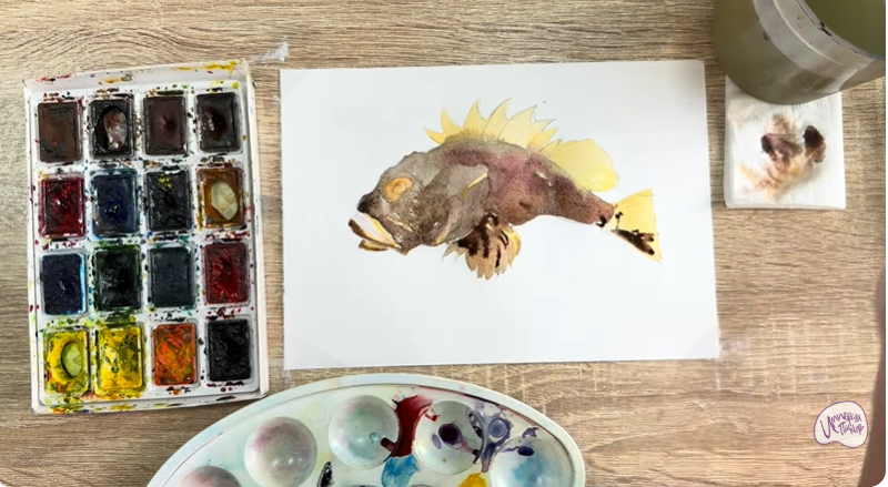 Рисуем Скорпена