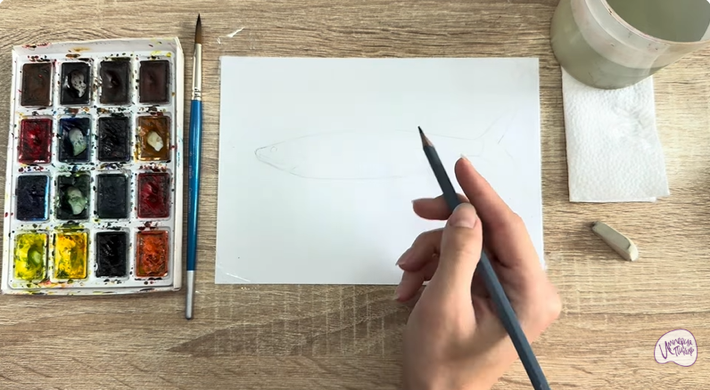 Рисуем Нельма