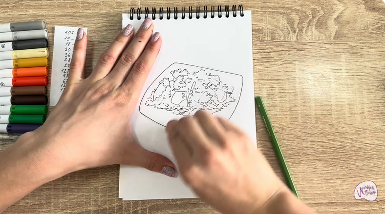 Рисуем Плов