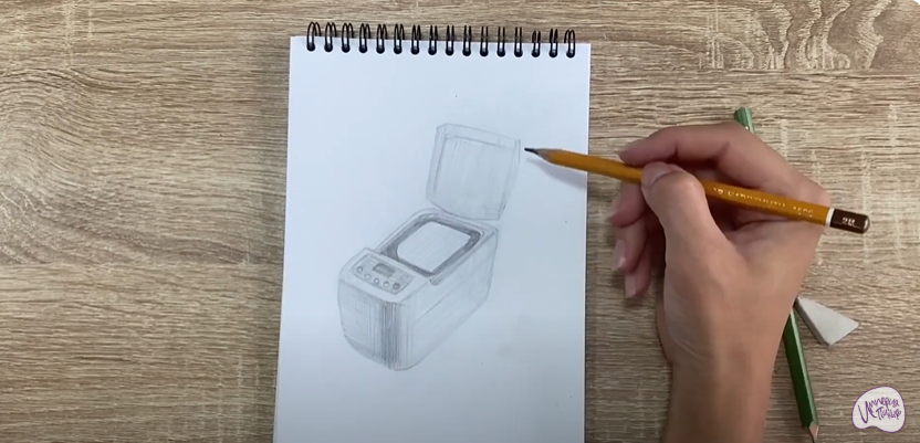 Рисуем Хлебопечка
