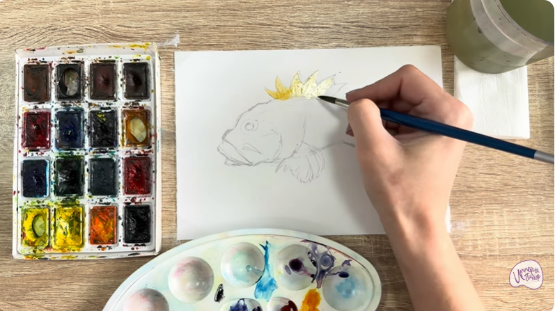 Рисуем Скорпена