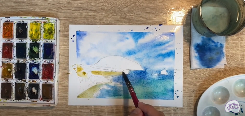 Рисуем Гурзуф