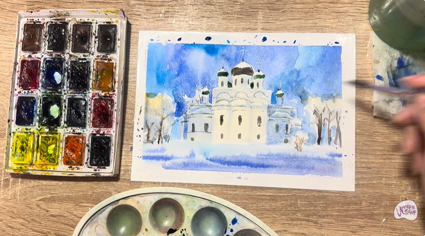 Рисуем Переславль-Залесский