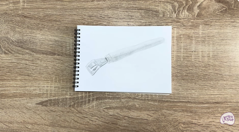 Рисуем Ручка-держатель для сковороды