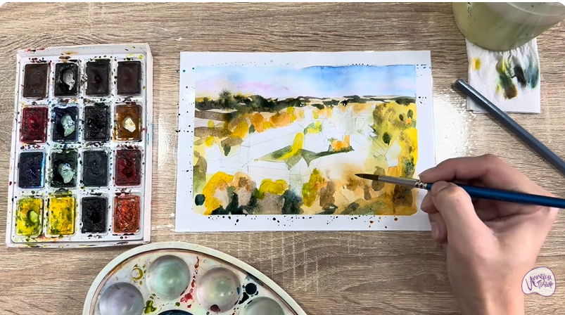 Рисуем Звенигород