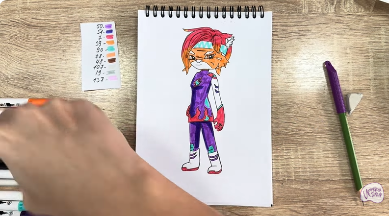 Рисуем Искра из "Джи-Джи Бонд"