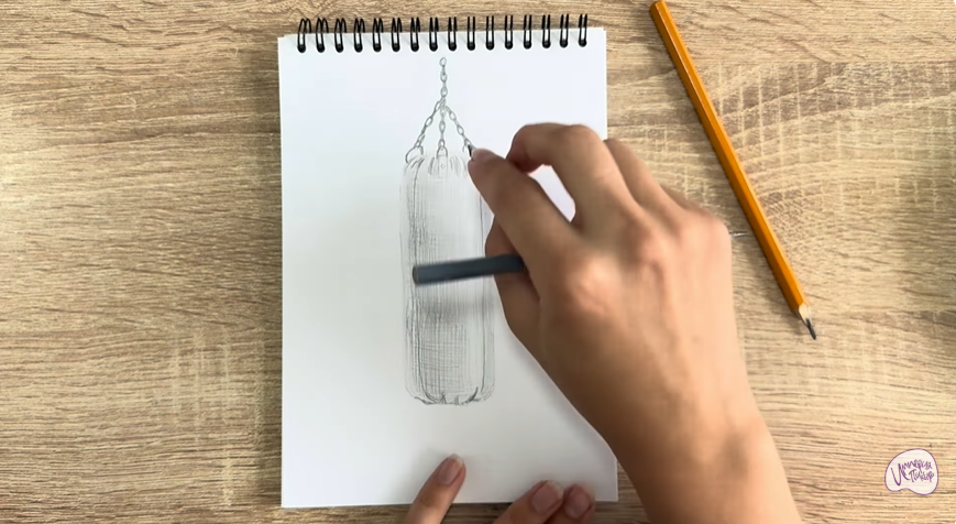 Рисуем Боксёрская груша