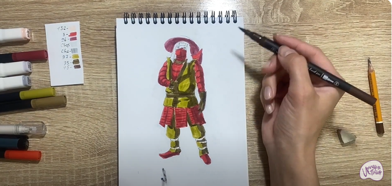 Рисуем Хан
