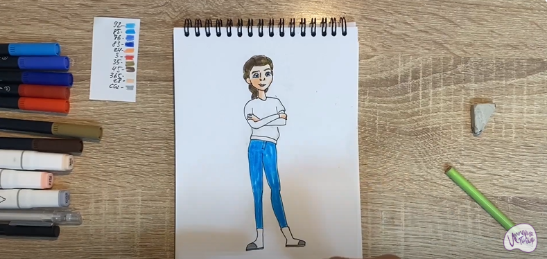 Рисуем Кристина из мультфильма "Финник"
