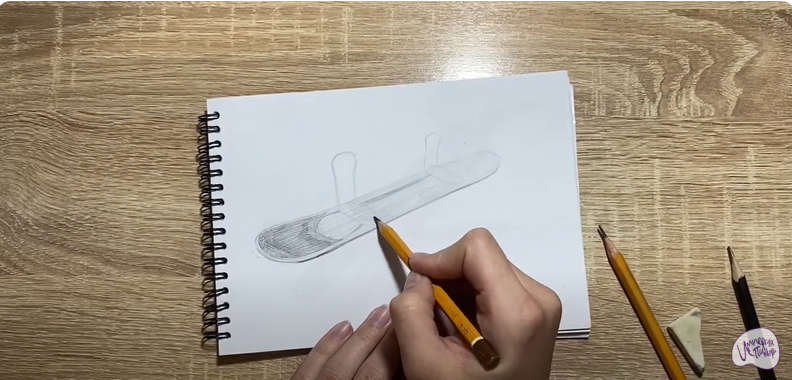Рисуем Сноуборд