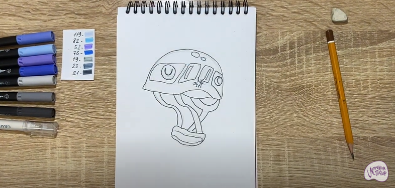 Рисуем Шлем